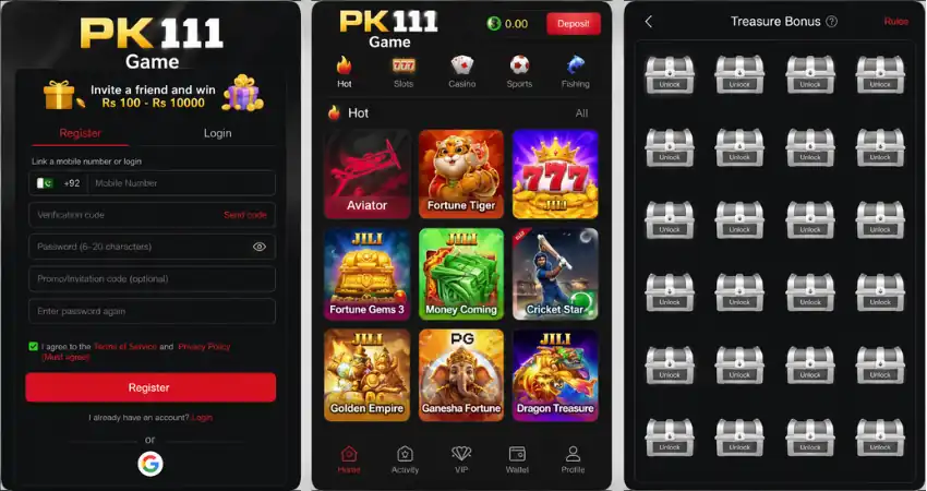 PK111 Game