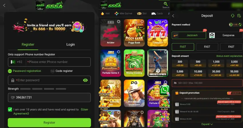 666A game